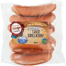 Grillkorv Tjock 840g Rybergs