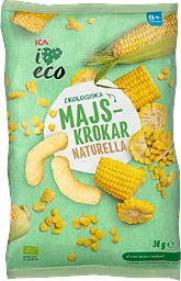 Barnsnacks Majskrokar Ekologisk 8m 30g ICA I love eco