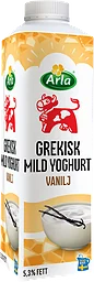 Vanilj Mild Grekisk Yoghurt 5,3%