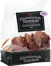 Rågbrödssnacks Sourcream