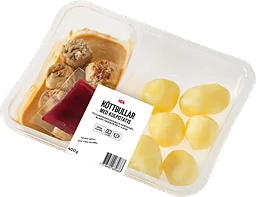 Färdigmat Köttbullar med Potatis Gräddsås 400g ICA