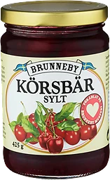 Körsbärssylt 425g Brunneby