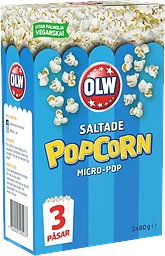 Popcorn Micropop Salt 3-p 240g OLW