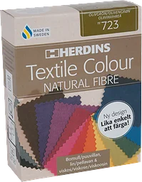 Textilfärg Natural fibre Olivgrön Herdins
