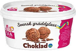 Gräddglass Choklad 500ml SIA Glass
