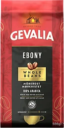 Kaffe Mörkrost Ebony hela bönor 500g Gevalia