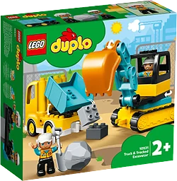 LEGO Duplo Lastbil och Grävmaskin 10931