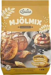 Mjölmix majsbaserad glutenfri 1kg Lailas