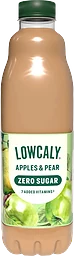 Frukostdryck Äpple & Päron Sockerfri 1000ml Lowcaly
