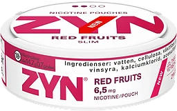 Red Fruits Slim 14.7 Gram Zyn