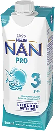 Mjölkdryck NAN Pro 3 Från 12 Mån 500ml Nestle