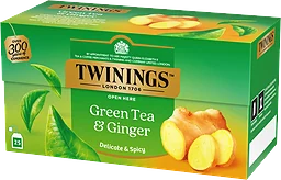 Grönt te & Ingefära 25-p Twinings