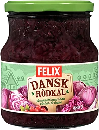 Dansk Rödkål 580g Felix