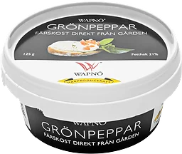 Färskost Grönpeppar 125g Wapnö