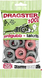 Godispåse Jordgubb & lakrits 65g Dragster