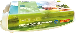Ägg från Sörmland Ekologisk M/L 10-p Kronägg
