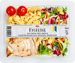 Pastasallad Kyckling Curry 450g ICA