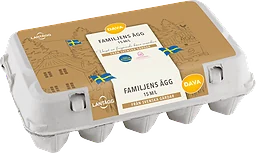 Ägg 15p Familj Frigående Inomhus Medium/large