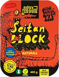 Seitan block naturell 400g Edgy Veggie