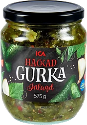 Hackad Gurka 575g ICA