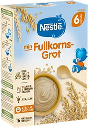 Fullkornsgröt Min Från 6 Månader