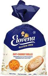 Oat & carrot rolls Glutenfri Fryst 400g Elovena