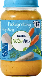 Barnmat Fiskgratäng 1-3 år 220g NaturNes