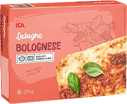 Lasagne bolognese 375g ICA