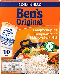 Långkornigt Ris Boil-in-bag 4x125g