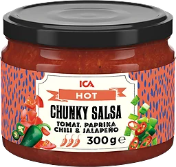 Chunky salsa Hot 300g ICA