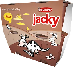 Chokladpudding Jacky 4-p