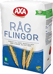 Rågflingor 750g AXA