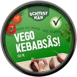 Vego Kebabsås Vegansk Schysst käk