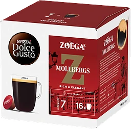 Kaffekapslar Zoégas Mollbergs 16-p Dolce Gusto