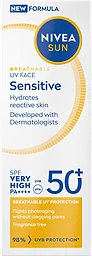Solkräm Ansikte Sensitive spf 50