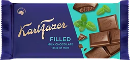Filled Mint Milk Chocolate Chokladkaka