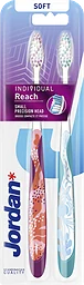 Tandborste Soft Individual Reach 2-pack