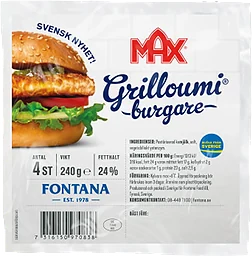 Grilloumiburgare 240g Fontana