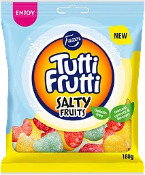 Godispåse Tutti Frutti Salty Fruits 180g Fazer