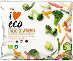 Wokmix Fryst Ekologisk 500g ICA eco