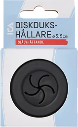 Diskdukshållare Svart ICA