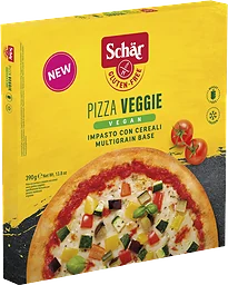 Pizza Veggie Fryst 390g Schär