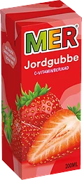 Fruktdryck Jordgubb 20cl Mer