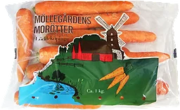 Morötter Klass1 ca 1kg Möllegårdens Morötter