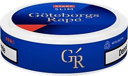 Göteborgs Rapé Slim White Strong Gr Portionssnus