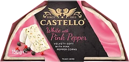 Vitmögelost White Pink Pepper 150g Castello
