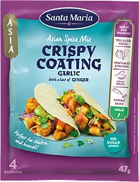 Crispy Coating Garlic Ginger 47g Santa Maria