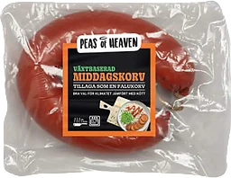 Middagskorv vegan 600g Peas of Heaven