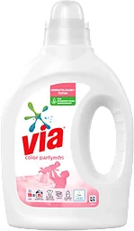 Tvättmedel Flytande Color Parfymfri 760ml Via
