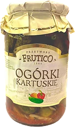 Gurkor Inlagda Med Paprika Och Lök 840g Frutico